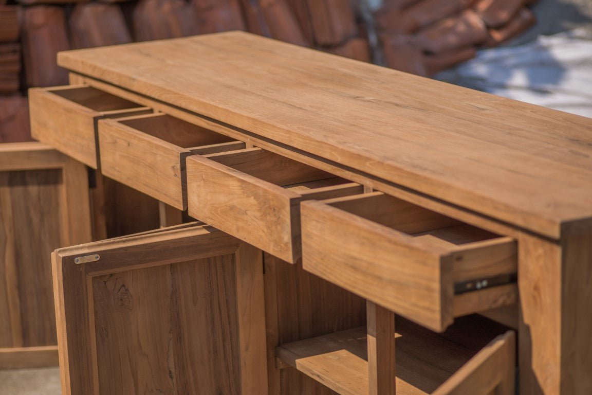 Teak Kommode Modern Smooth