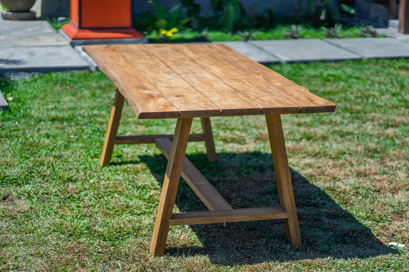 Teak garden table Java 200 x 100