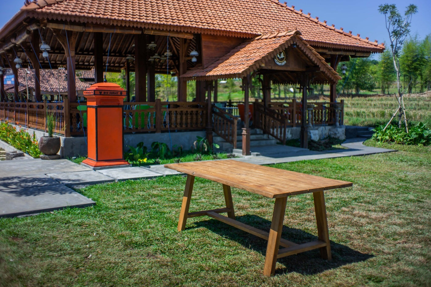 Teak garden table Java 200 x 100