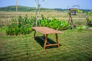 Teak garden table Java 220 x 100