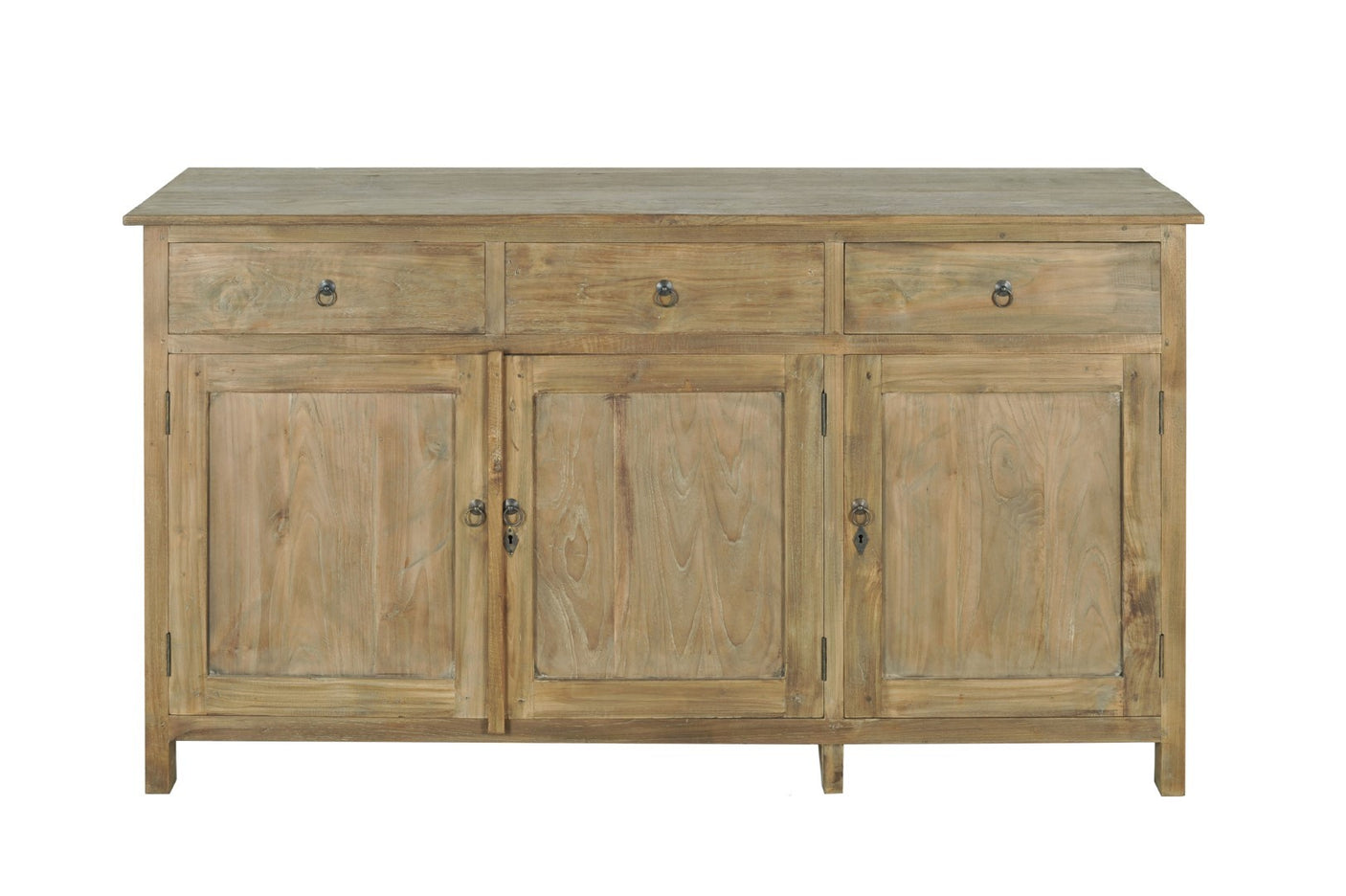 Teak Couchtisch Blok Rustikal