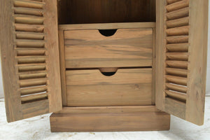Teak Schuhschrank