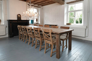 Teak Stuhl Berlin mit Kreuz