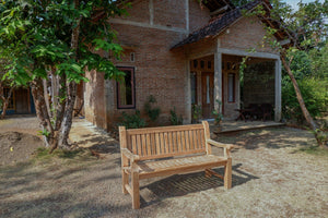 Teak Gartenbank Mammut