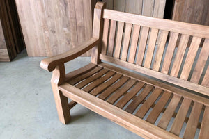 Teak Gartenbank Mammut