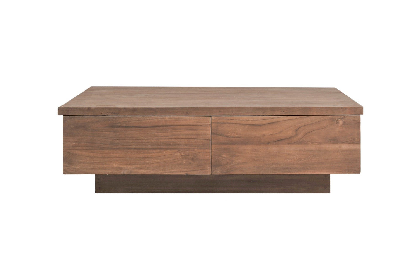 Teak Couchtisch Block Smooth