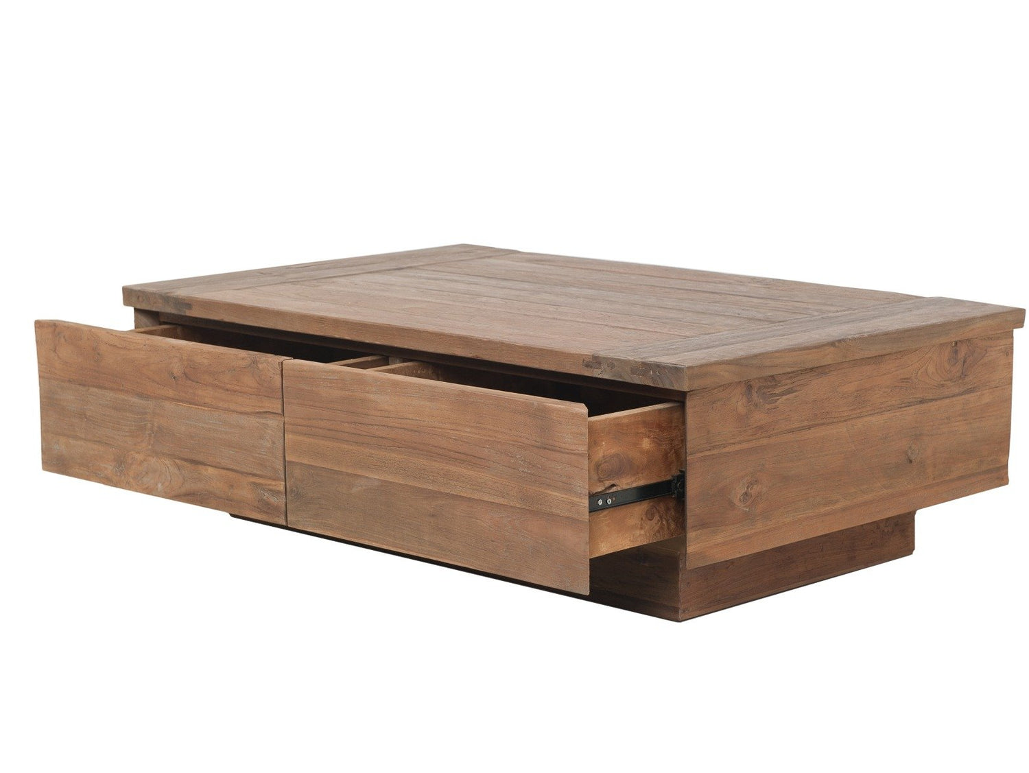 Teak Couchtisch Blok Rustikal