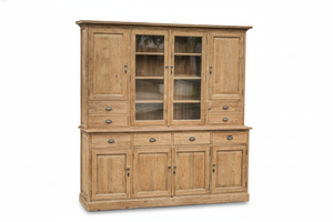 Teakholz Buffetschrank 220cm Rustikal