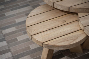 Teak coffeetables Algarve