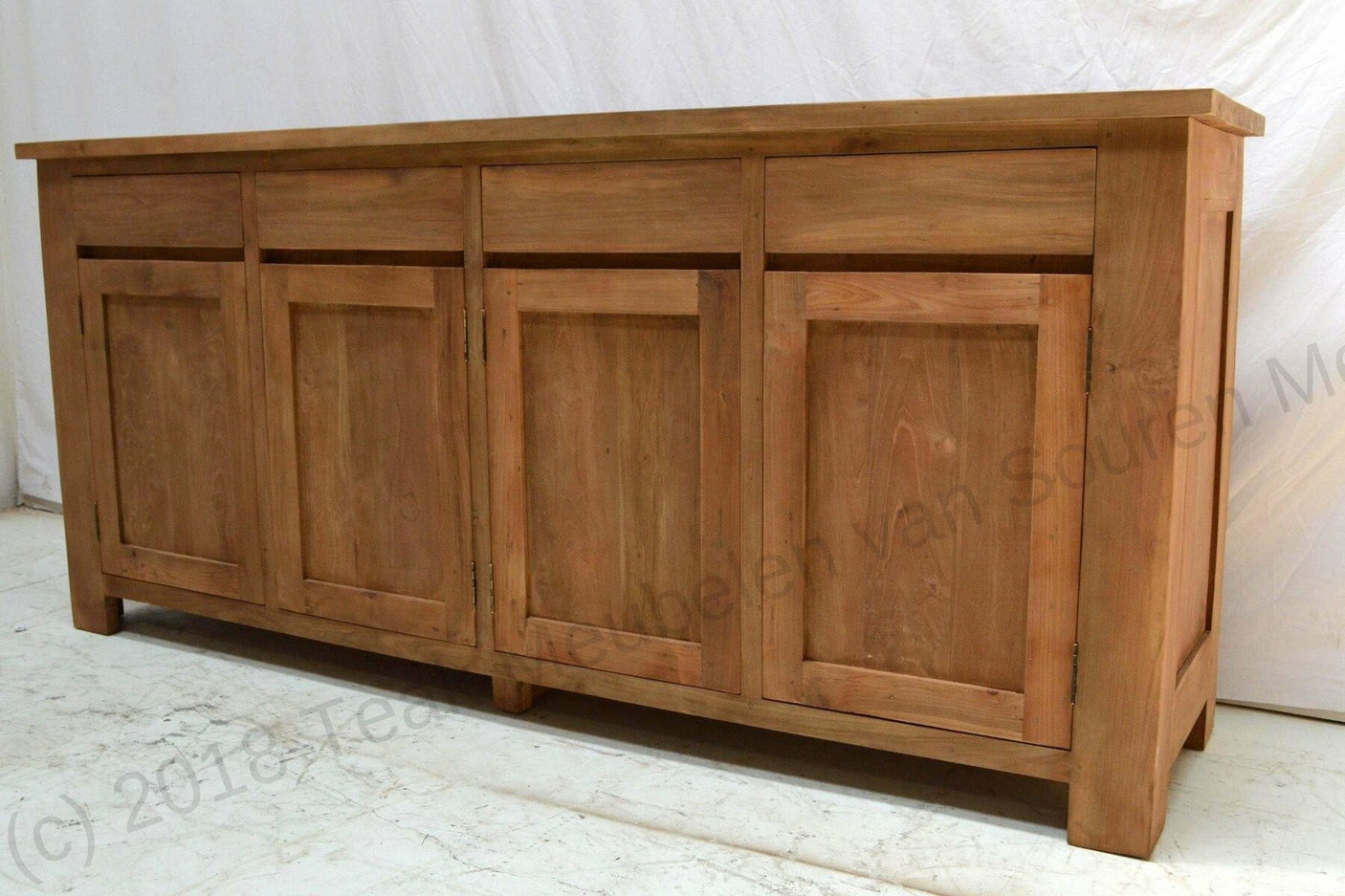 Teak Kommode Modern Smooth