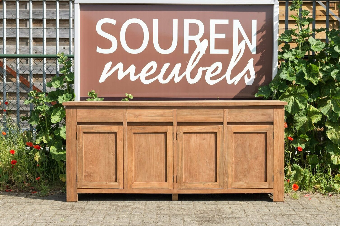 Teak Kommode Modern Smooth