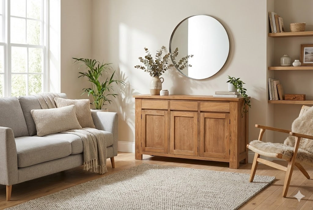 Teak Kommode Modern Smooth