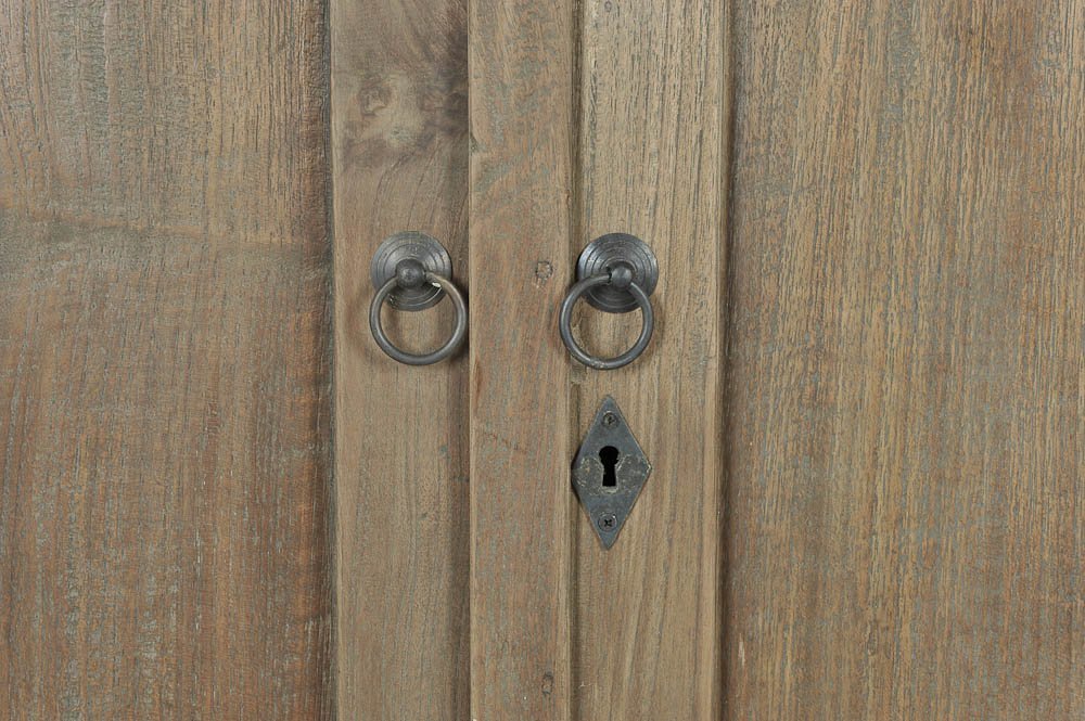 Teakholz Kommode Rustikal