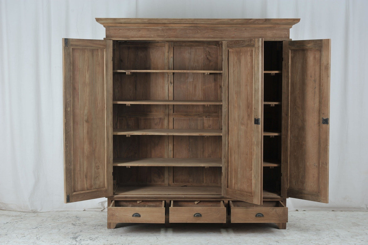 teak kast 180cm