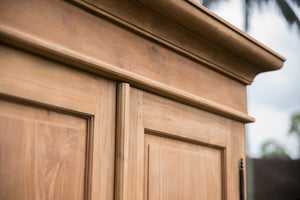 Teak Schrank zerlegbar