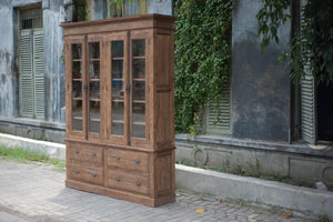 Teak Schrank Paris Rustikal