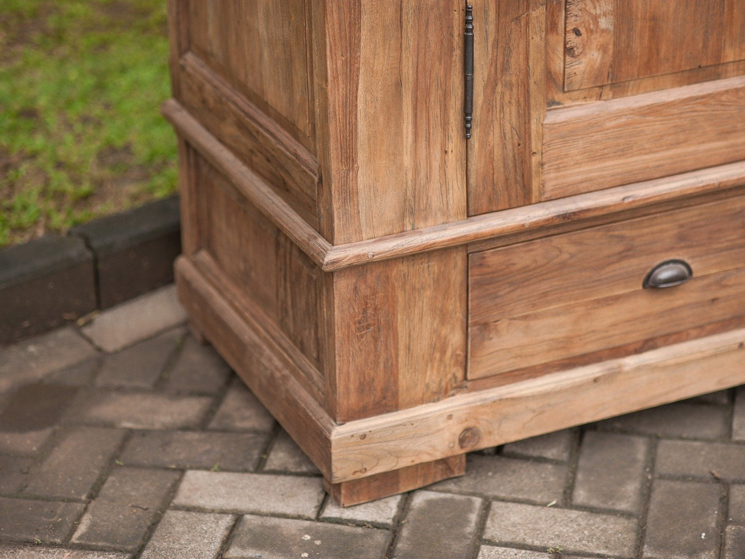 Teak kast 170cm oud hout XL