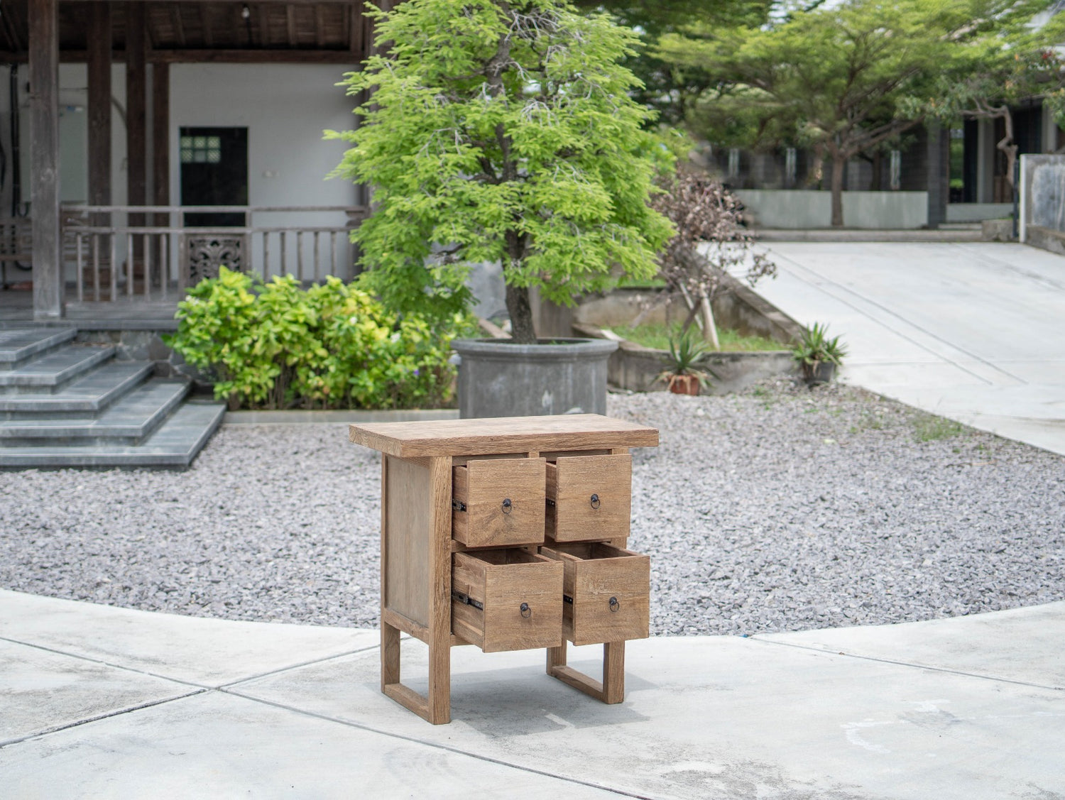 Teak Kommode Algarve 4 Drawer