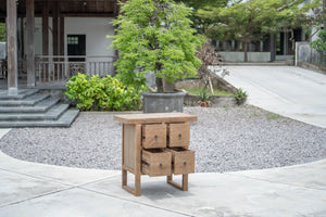 Teak Kommode Algarve 4 Drawer