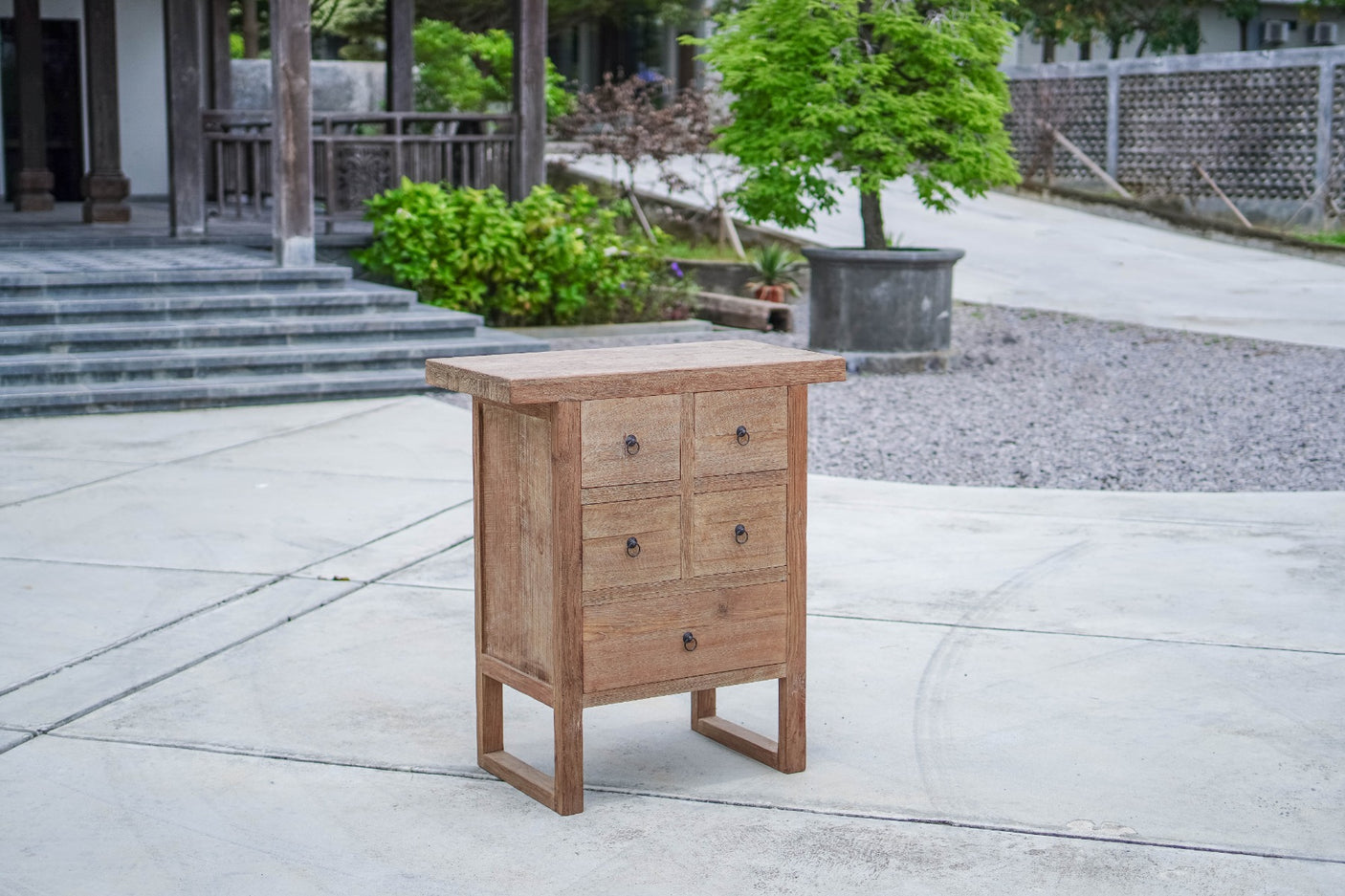 Teak Kommode Algarve 5 Drawer