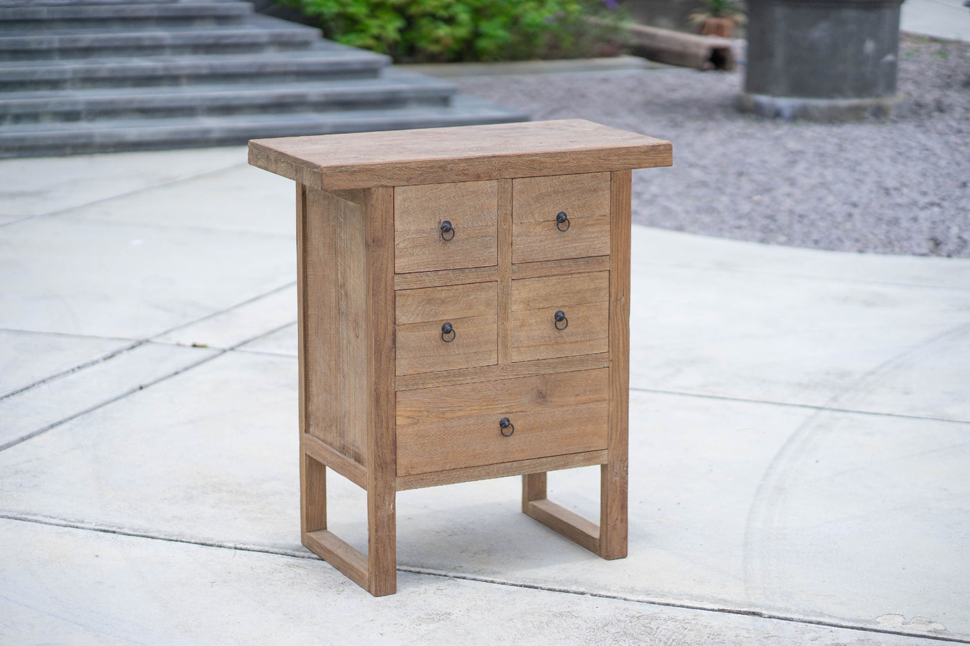 Teak Kommode Algarve 5 Drawer