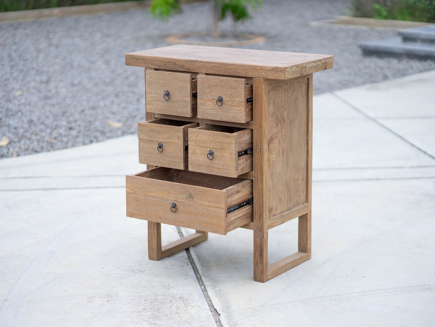 Teak Kommode Algarve 5 Drawer