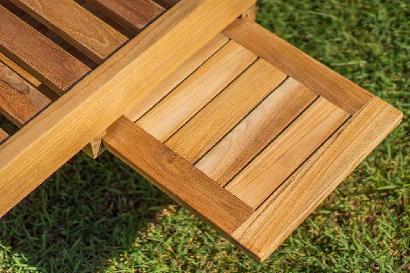 Teakholz Sonnenliege
