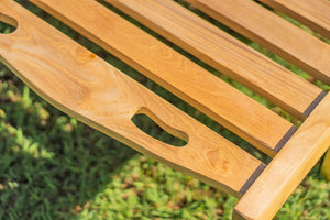 Teakholz Sonnenliege
