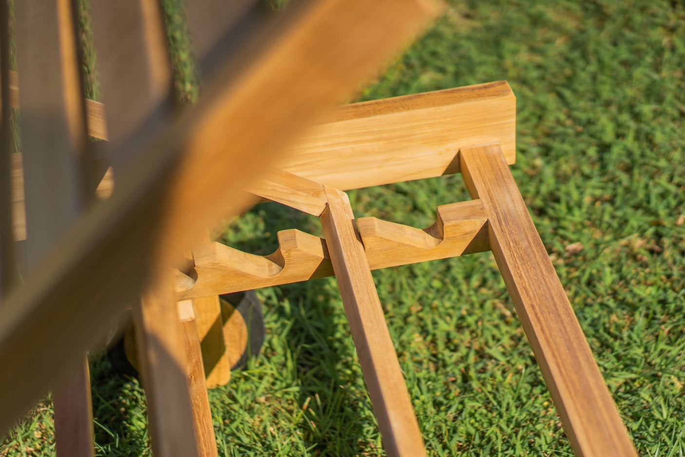 Teakholz Sonnenliege