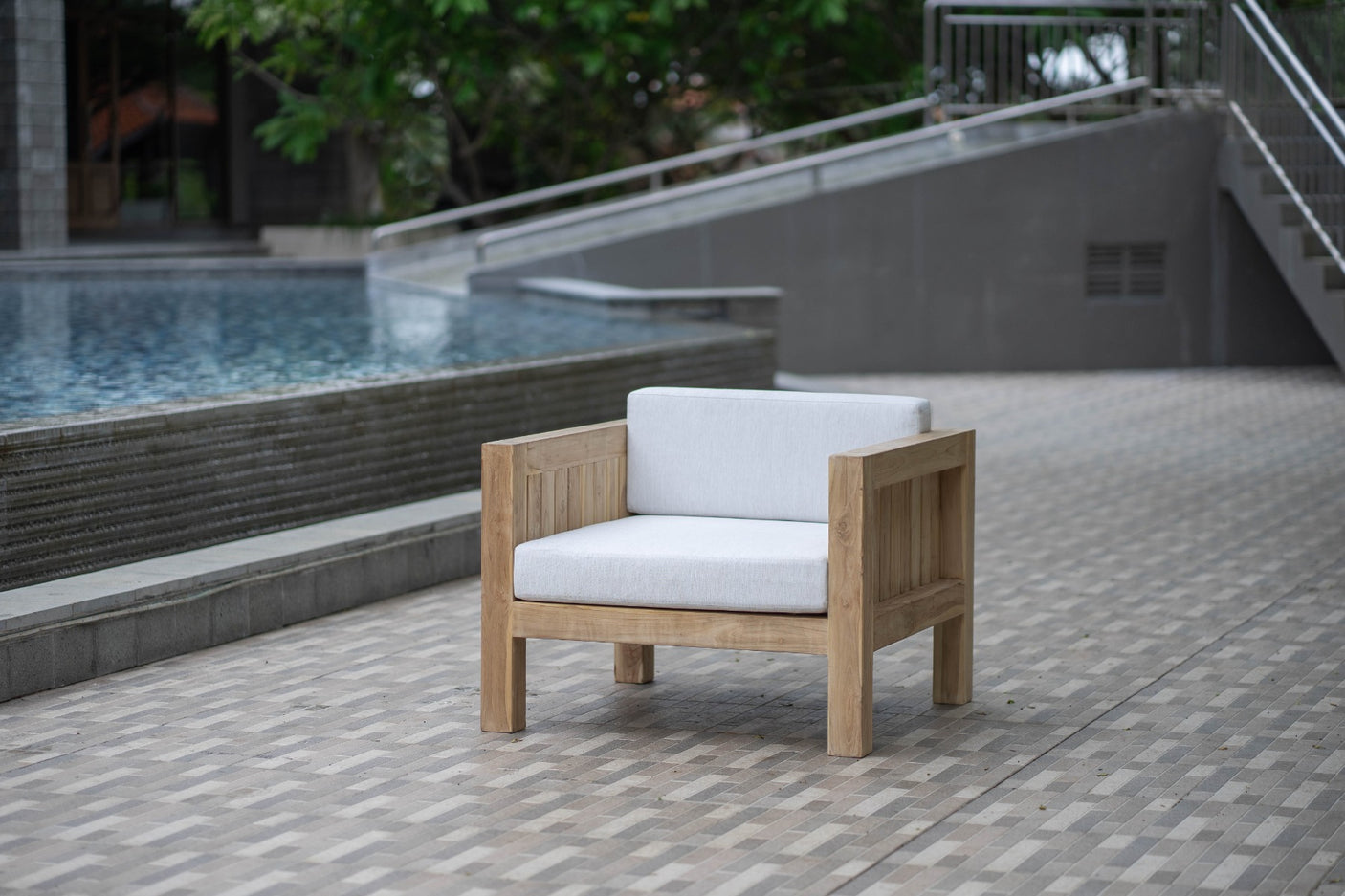 Teak Loungesessel Algarve