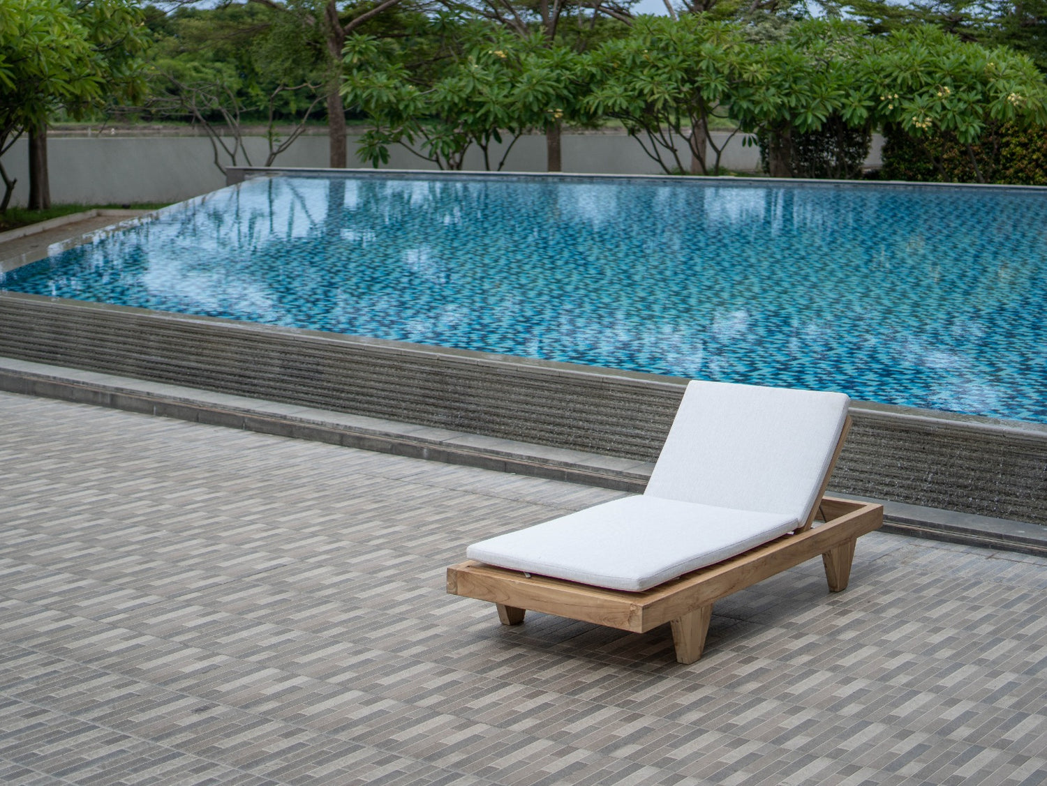 Teak Lounger Algarve XL