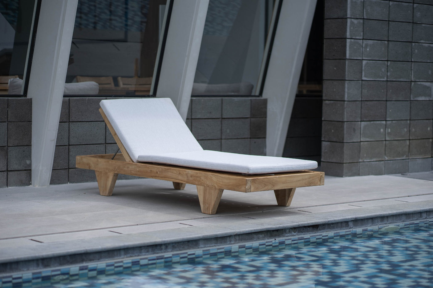 Teak Lounger Algarve XL