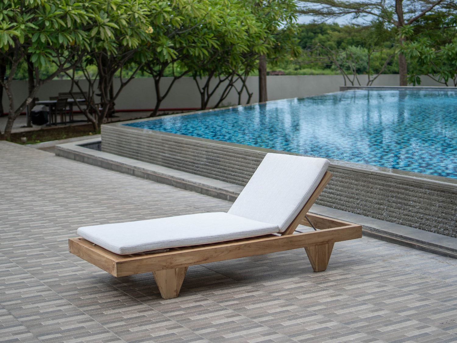 Teak Lounger Algarve XL