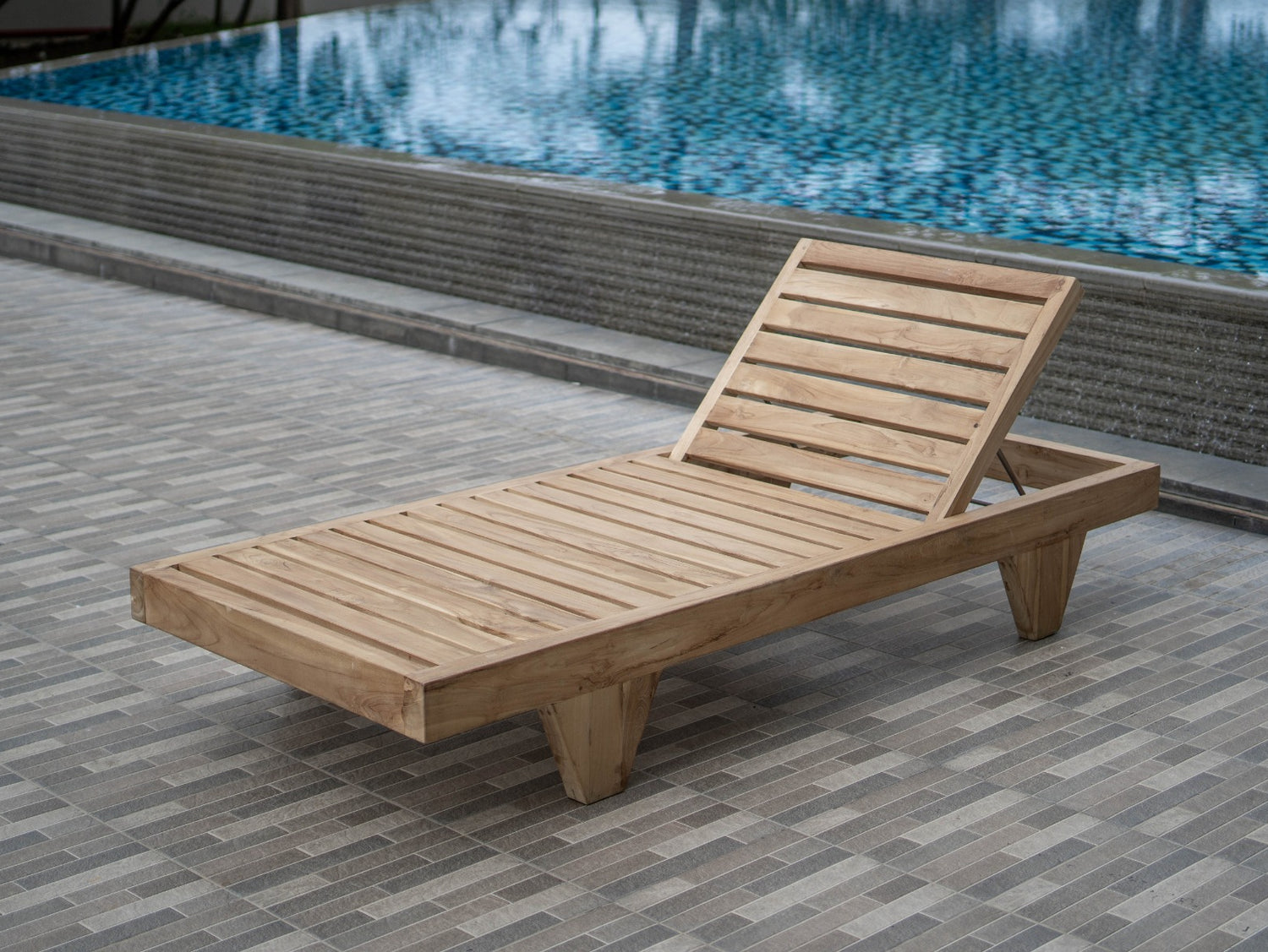 Teak Lounger Algarve XL