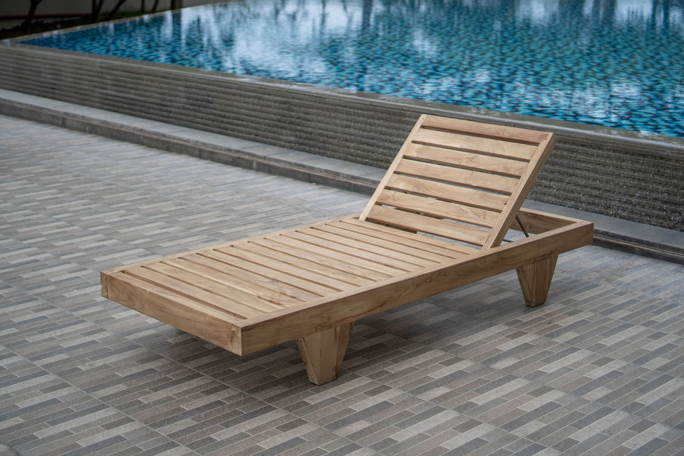 Teak Lounger Algarve XL
