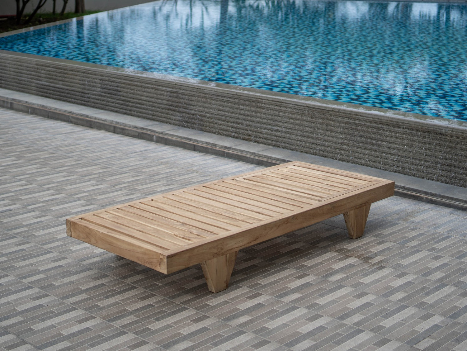 Teak Lounger Algarve XL