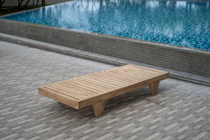 Teak Lounger Algarve XL