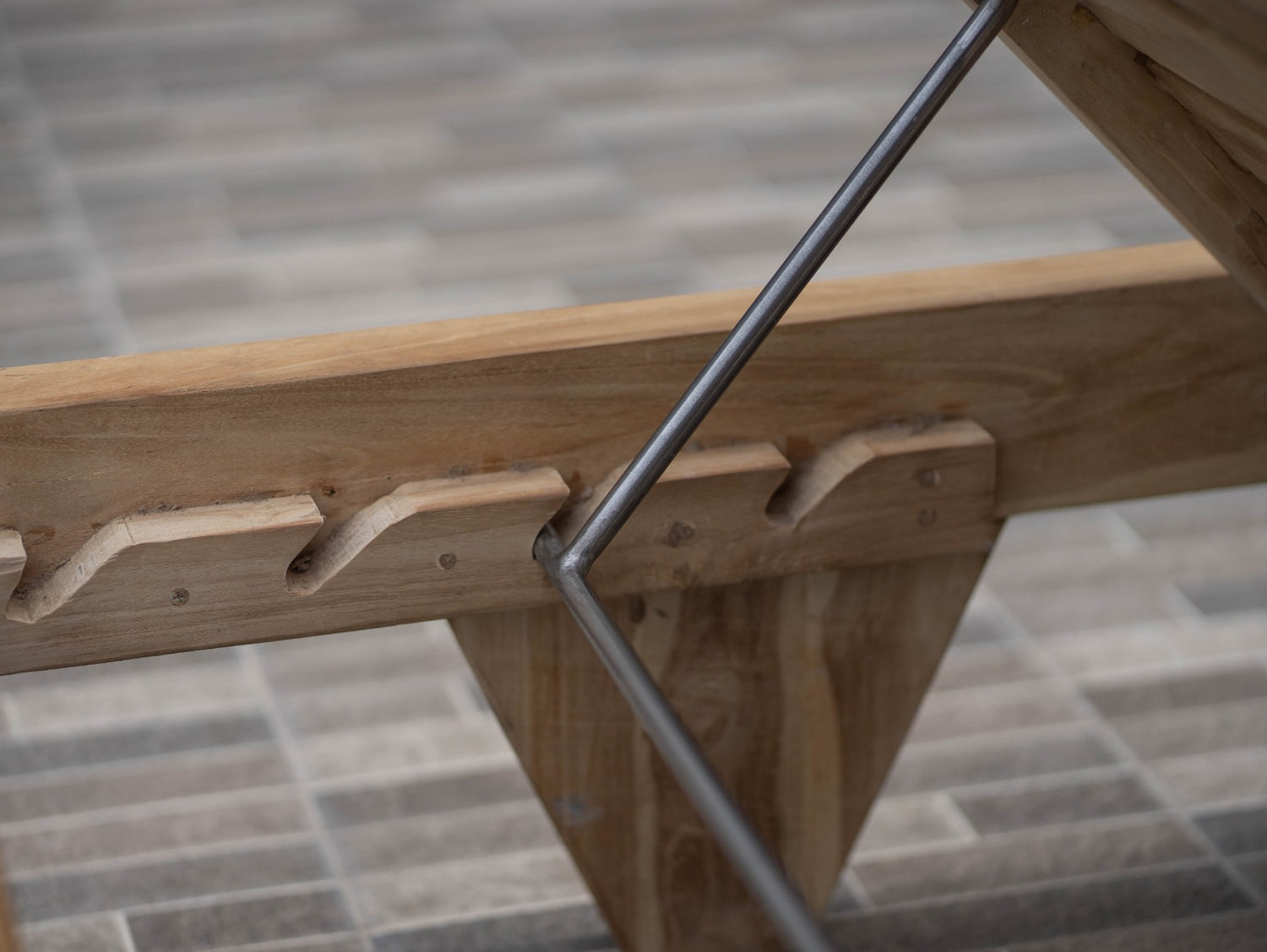 Teak Lounger Algarve XL