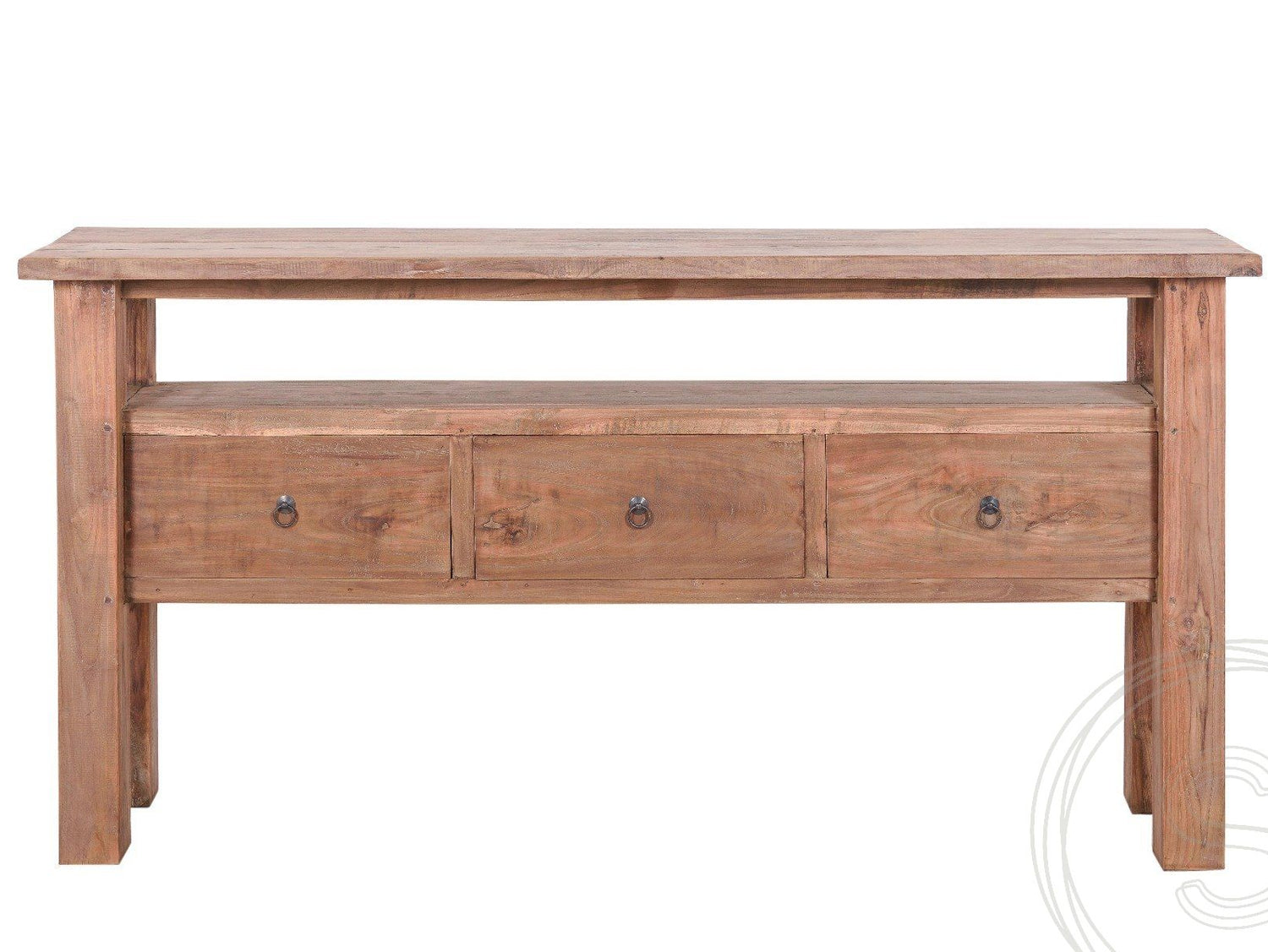 Teak Wandtisch Rustikal