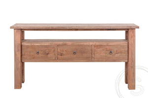 Teak Wandtisch Rustikal