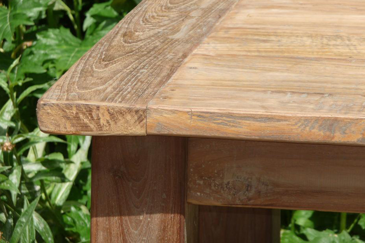 Teak Tisch Rustikal