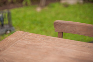 Teak Tisch Rustikal