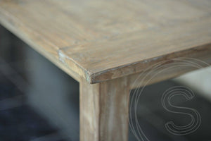 Dingklik Set: Tisch 300x100cm + 10 Stühle + Sidetable + Sideboard