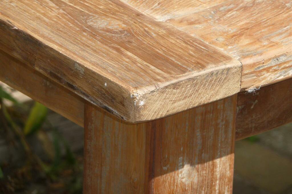 Teak Tisch Rustikal