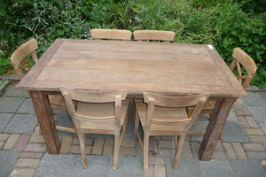 Teak Tisch Rustikal