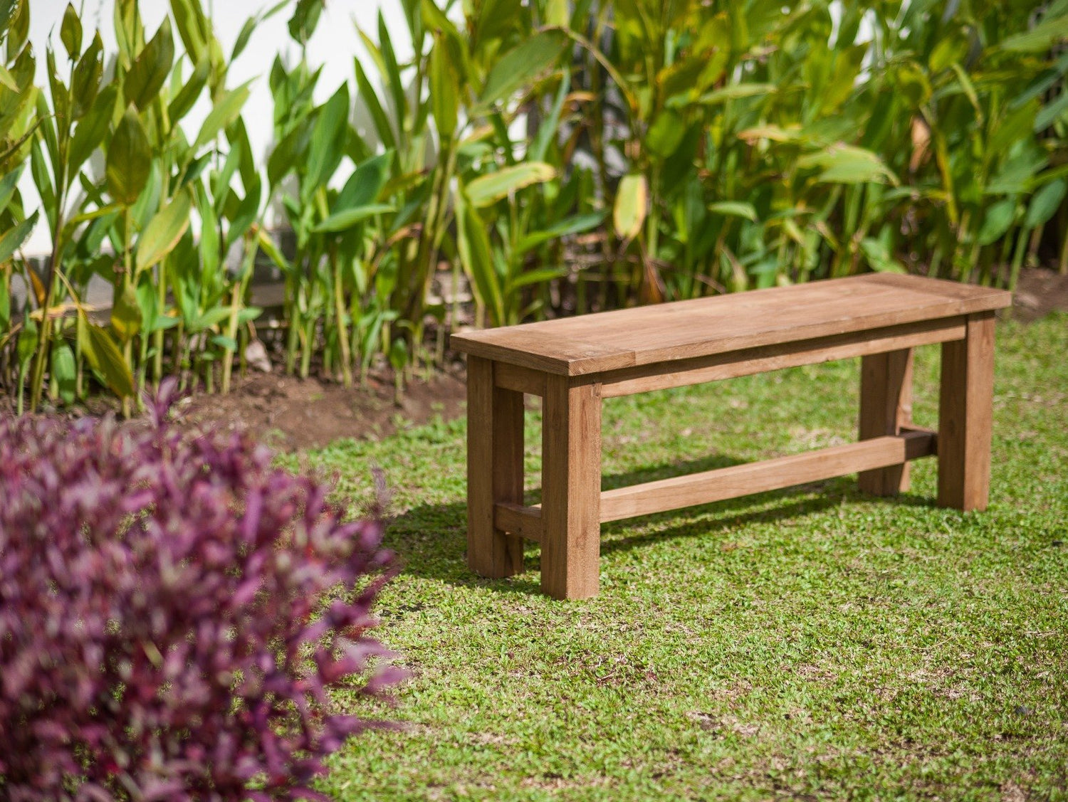 Teak Gartenbank