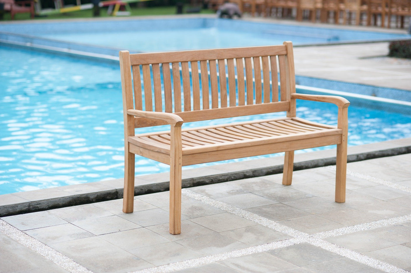 Teak Gartenbank Beaufort