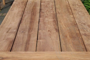 Gartentisch 180x90cm mit 6 Beaufort Stühle