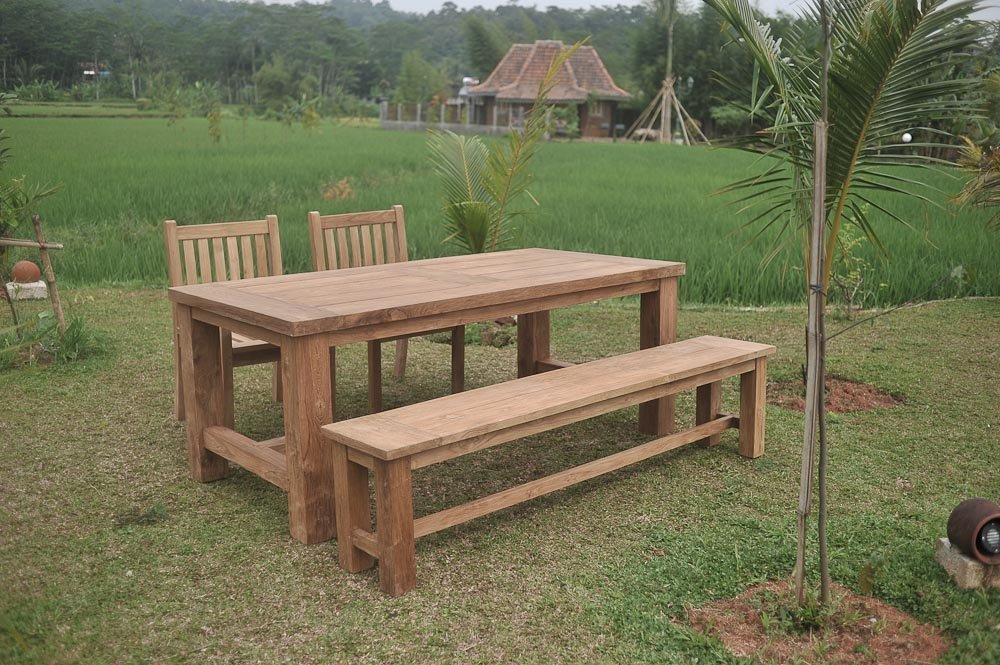 Teak Gartentisch Mammut