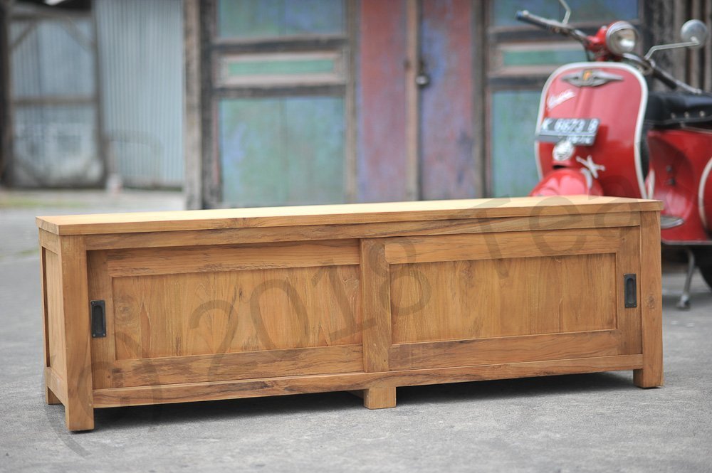 Teak TV-Sideboard Smooth